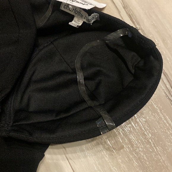 NWT CHARLOTTE RUSSE | Black Strapless Romper - Picture 4 of 6